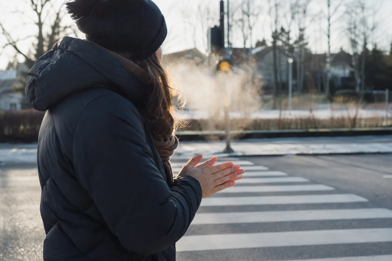 Kalla händer vid övergångsstället