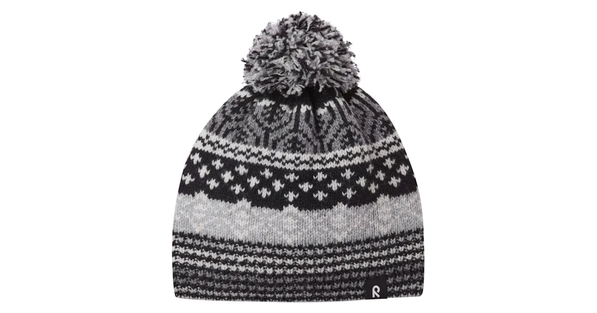 Reima Pohjoinen Beanie barnmössa med vindtäta öronskydd