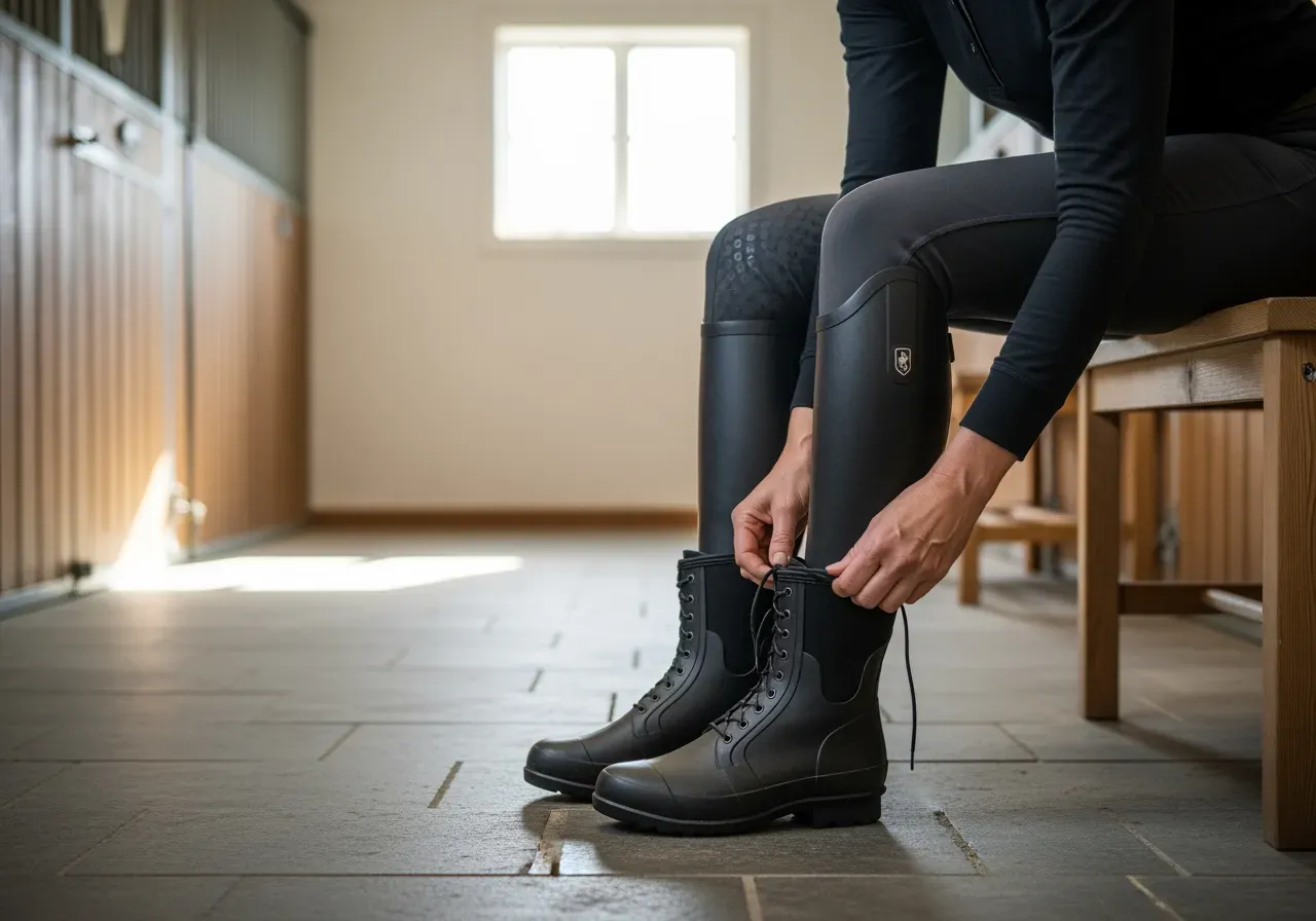 Vattentäta jodhpurs gummi neopren