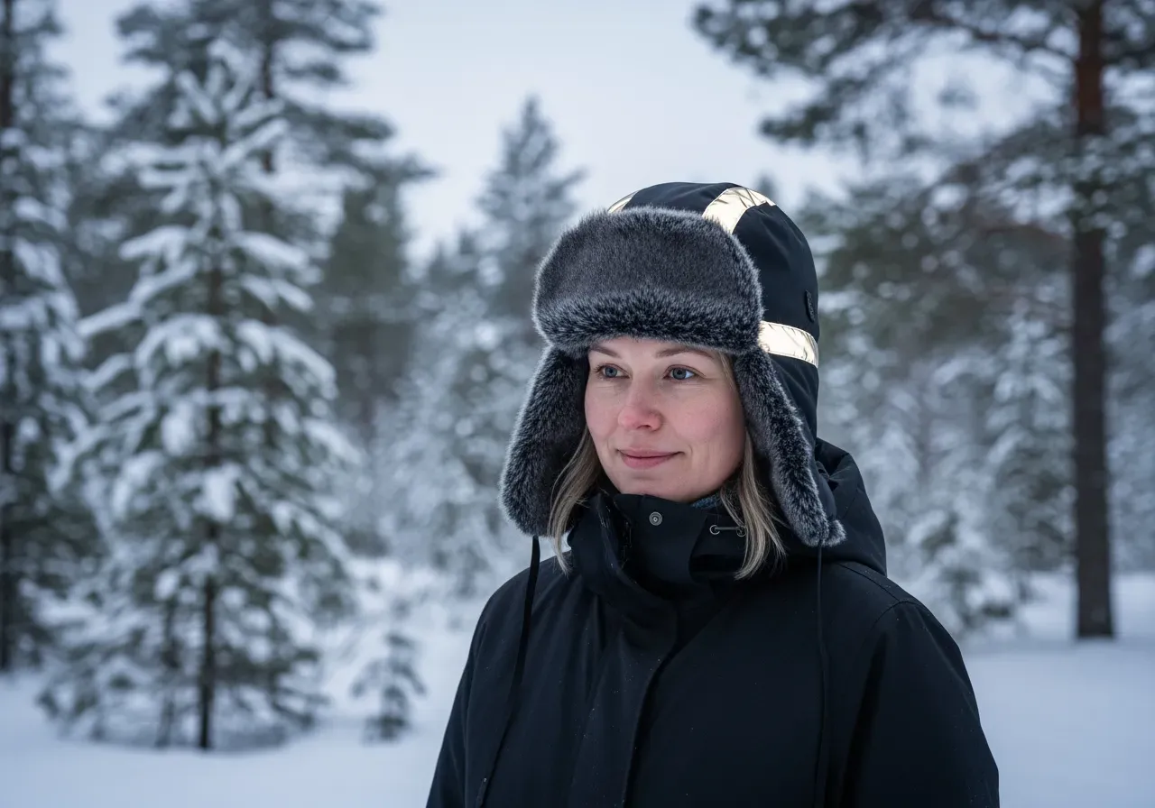 Pälsmössor med reflex