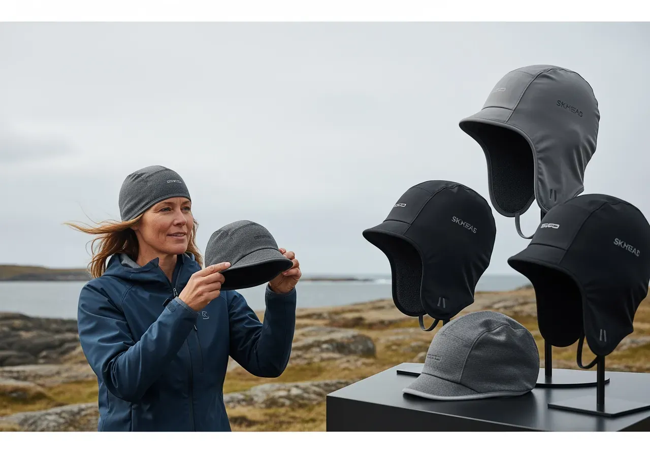 Vindskydd och andning i mössor