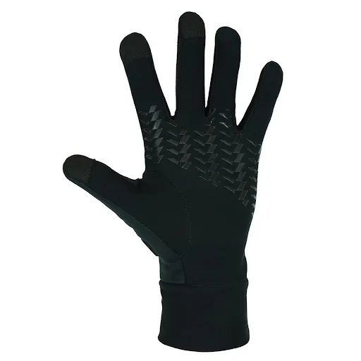 HEAT FlexDuo | Tunn värmehandske utfällbar luva - Svart