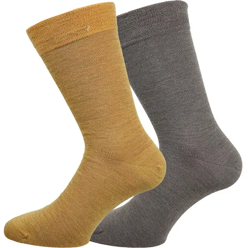 Liner ull | 2-pack Umbra/Mustard