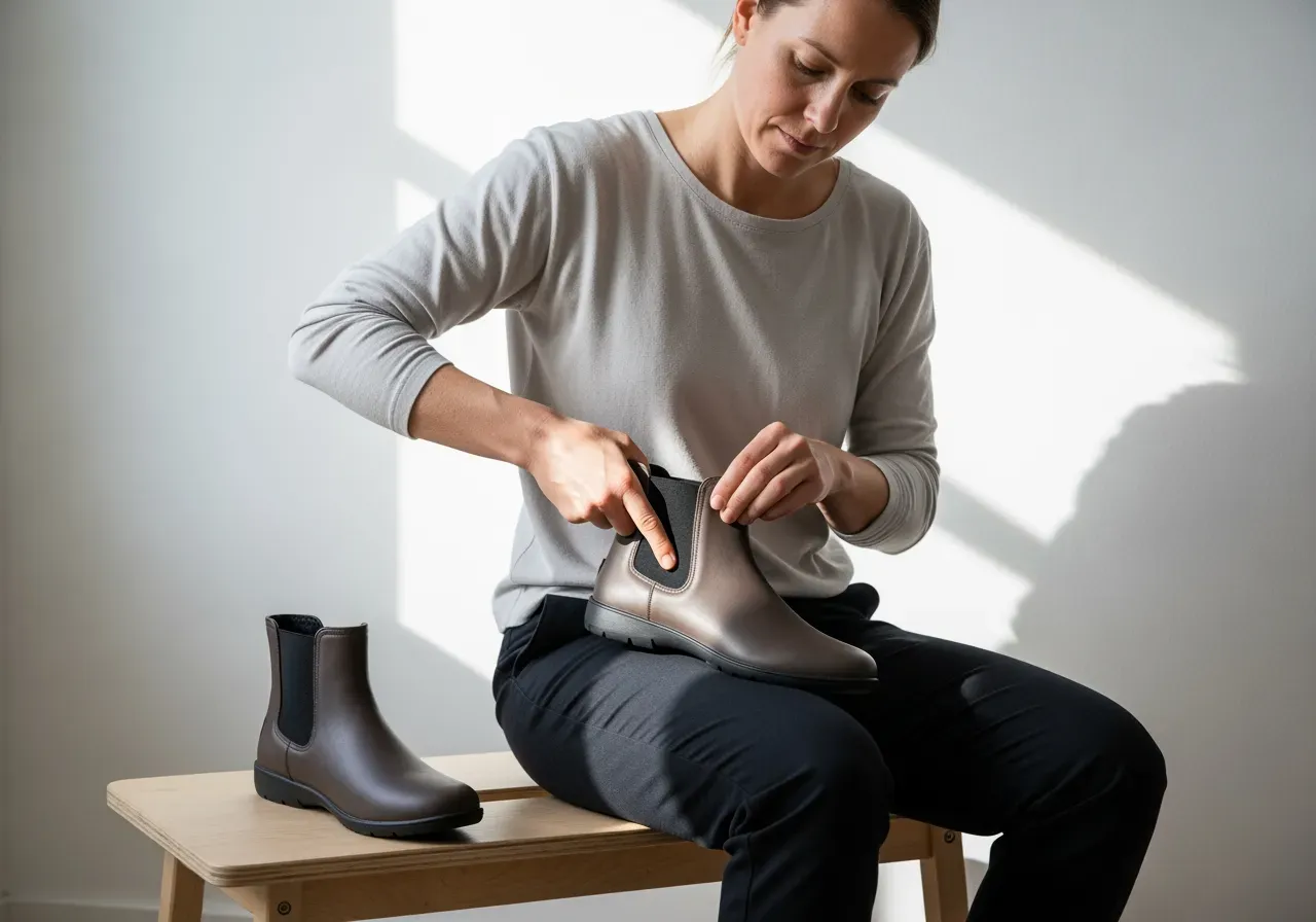 Forma stövlar efter foten