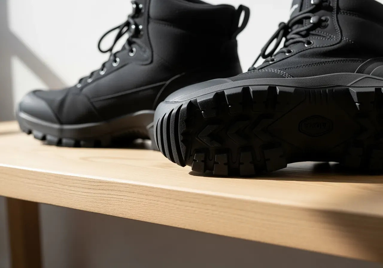 Hälgrepp i Mora Mid stövlar