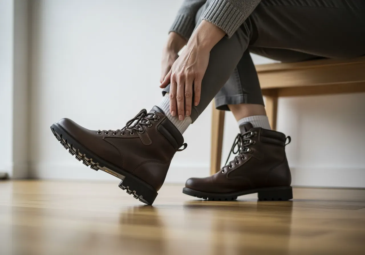 Instegskomfort i Mid stövlar