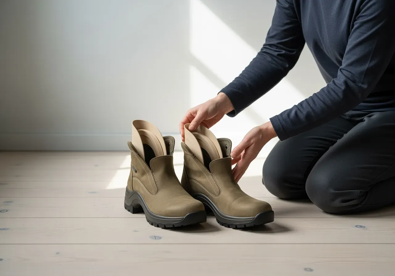 Mora Cross stövlar med hålfotsstöd