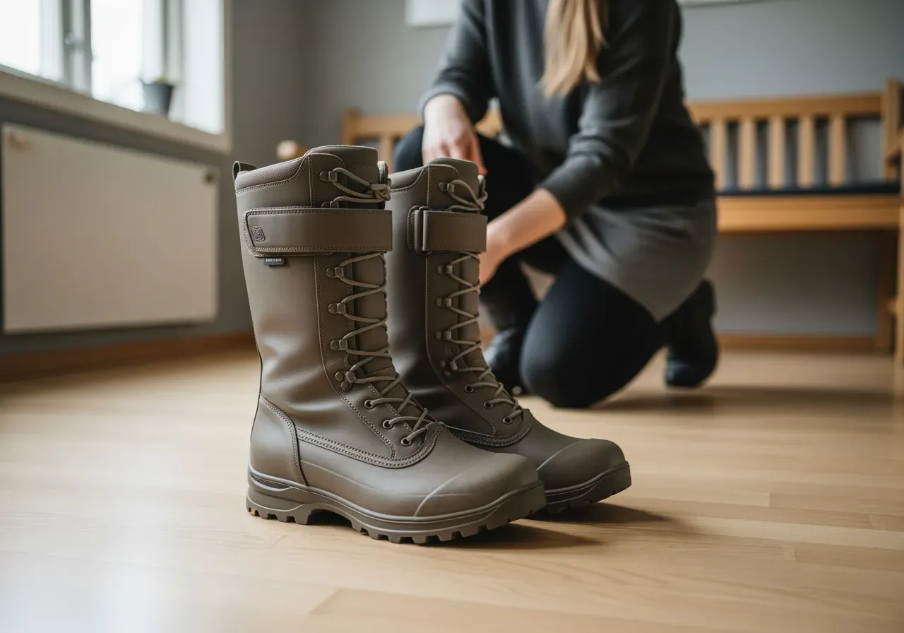 Vattentäta High stövlar guide