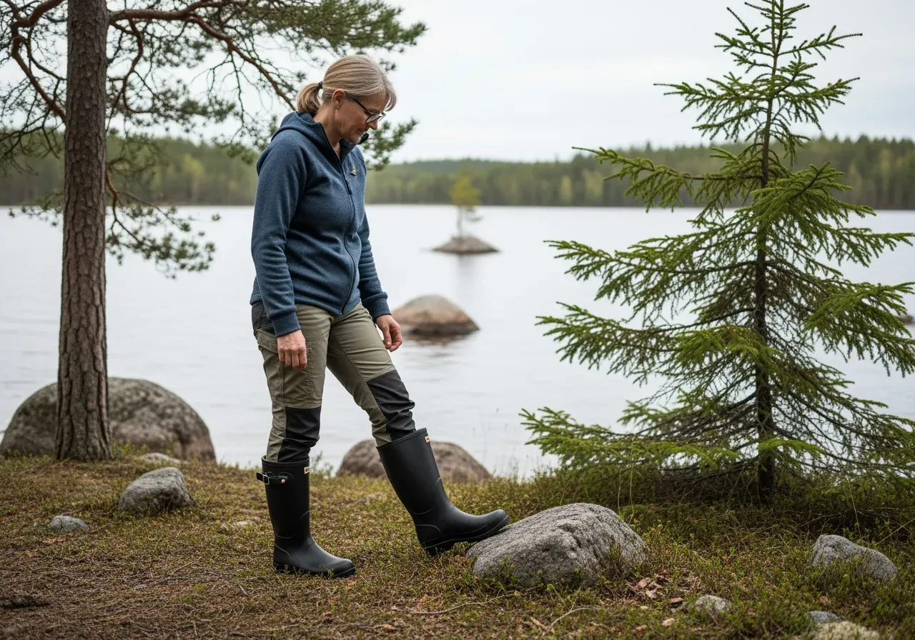 Ofodrade gummistövlar Akka V4 guide