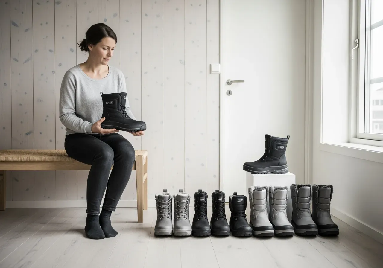 Passform och storlek för Polar vinterstövlar