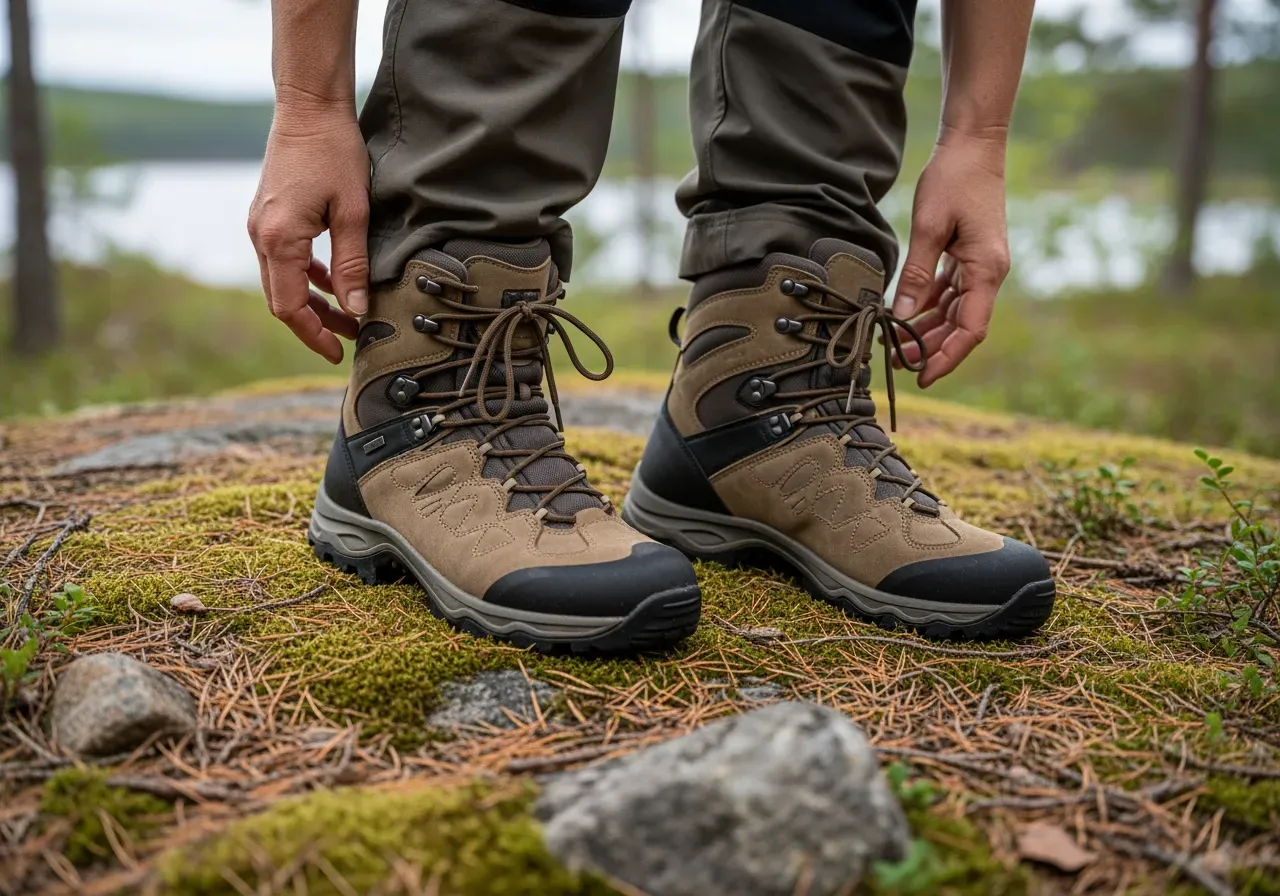 Vattentäta stövlar med bra andning