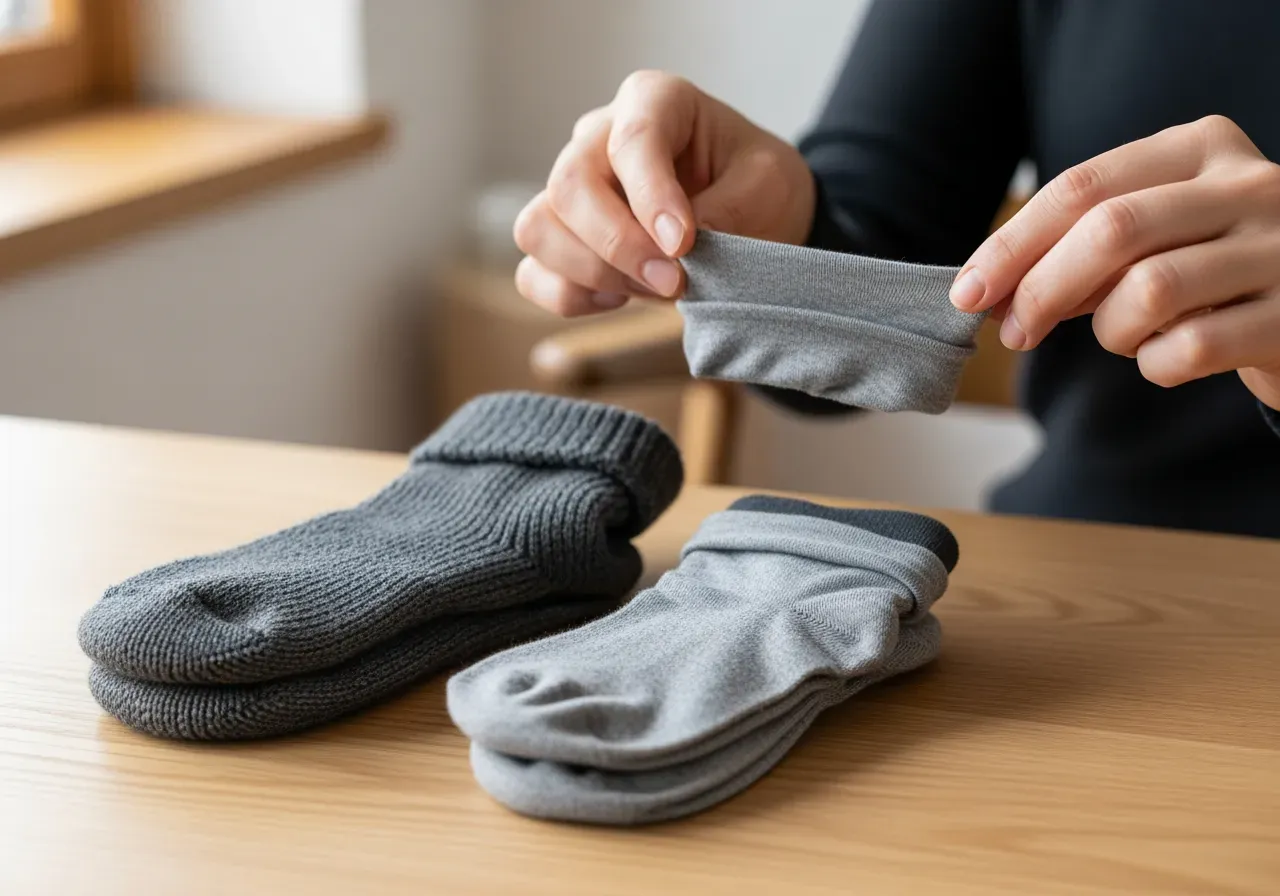 Innerstrumpa under värmestrumpor guide