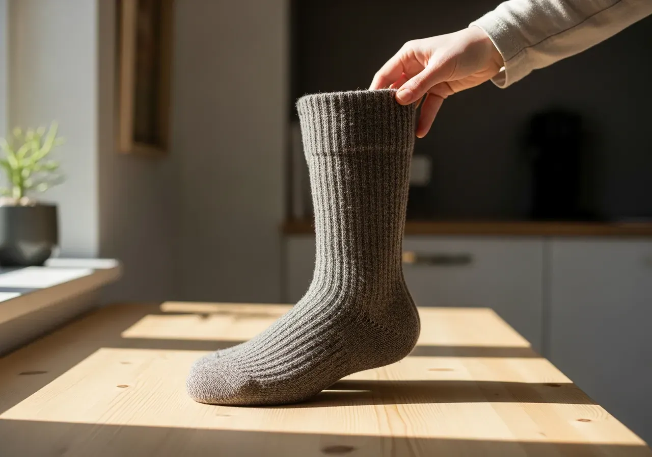 Jaktstrumpor för nybörjare i ull