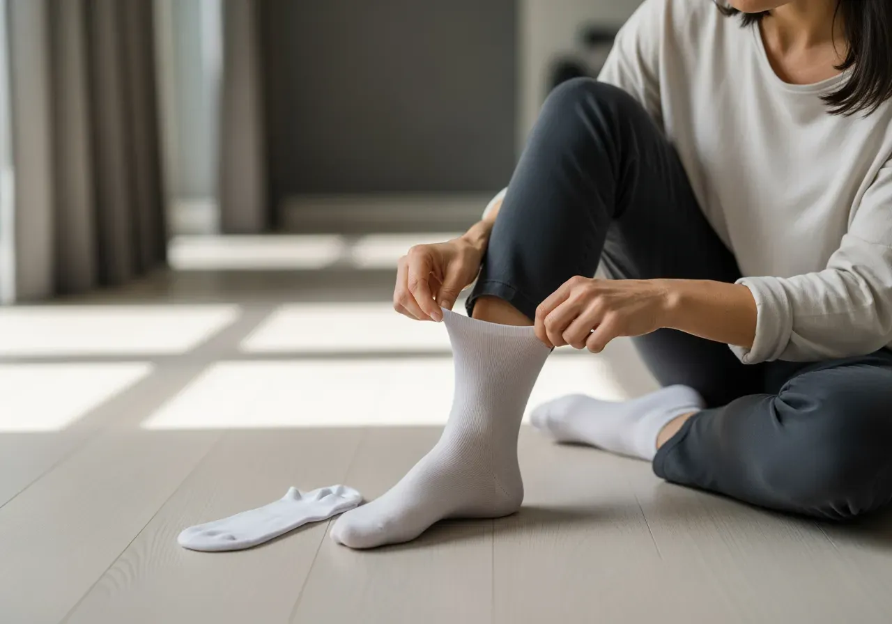 Osynliga strumpor med bra passform