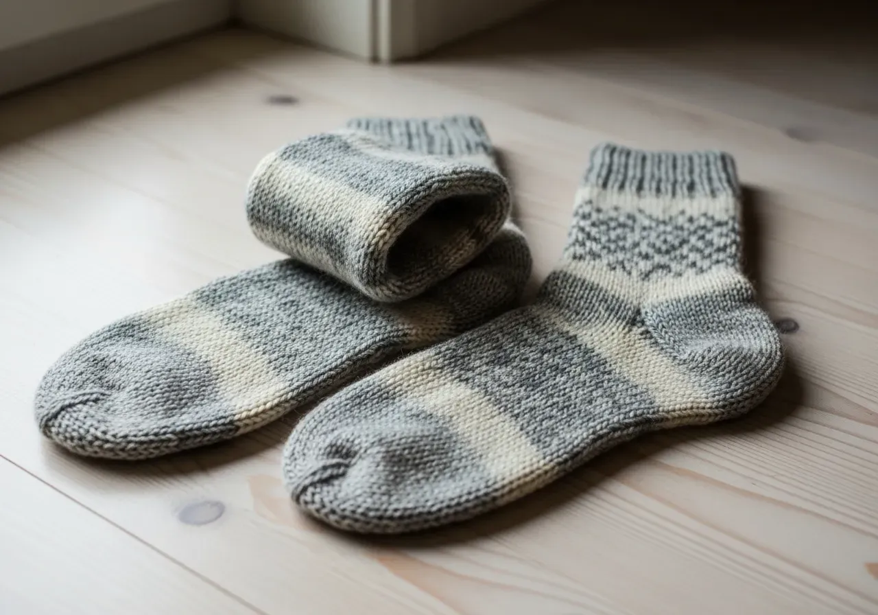 Raggsockor tjocklek och passform