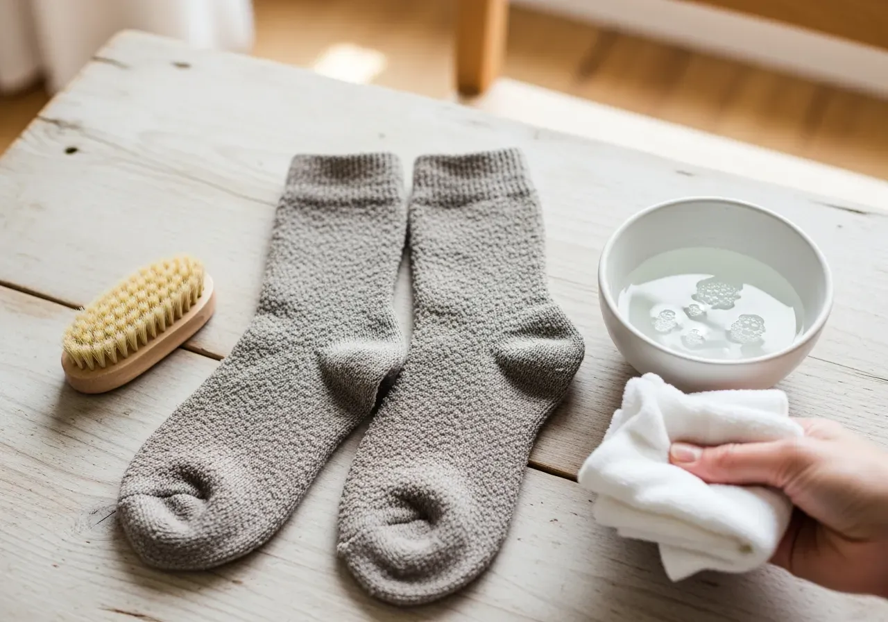 Skötsel av ullfrottéstrumpor hemma