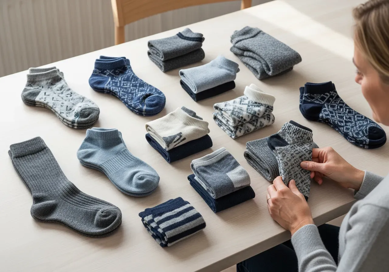 Guider för strumpor och sockor