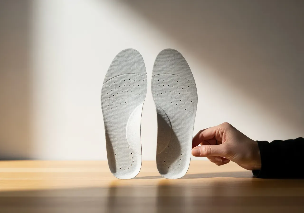 Tunna ventilerande inläggssulor 2–4 mm