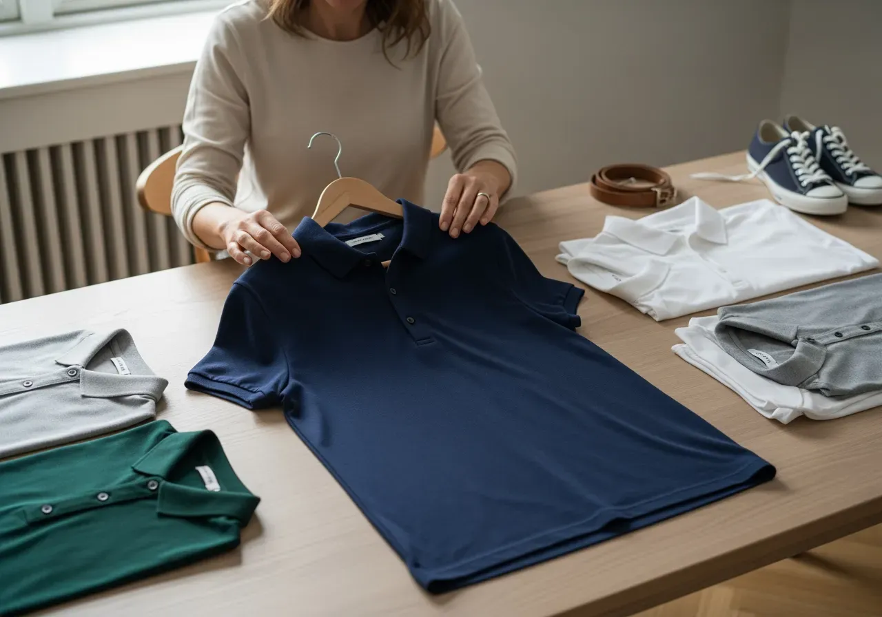 Stilguide för kortärmad piké