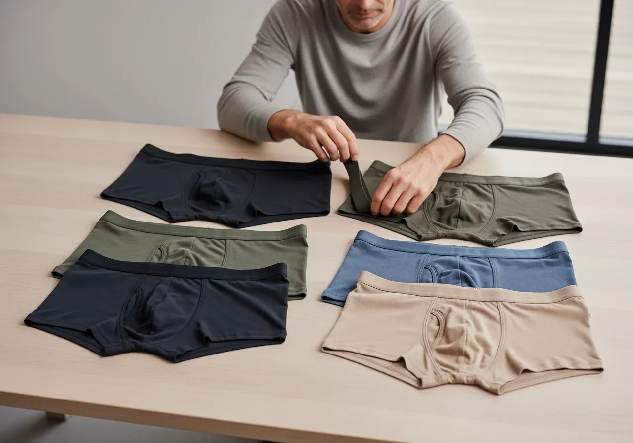 Boxerkalsonger med kort och normal benlängd