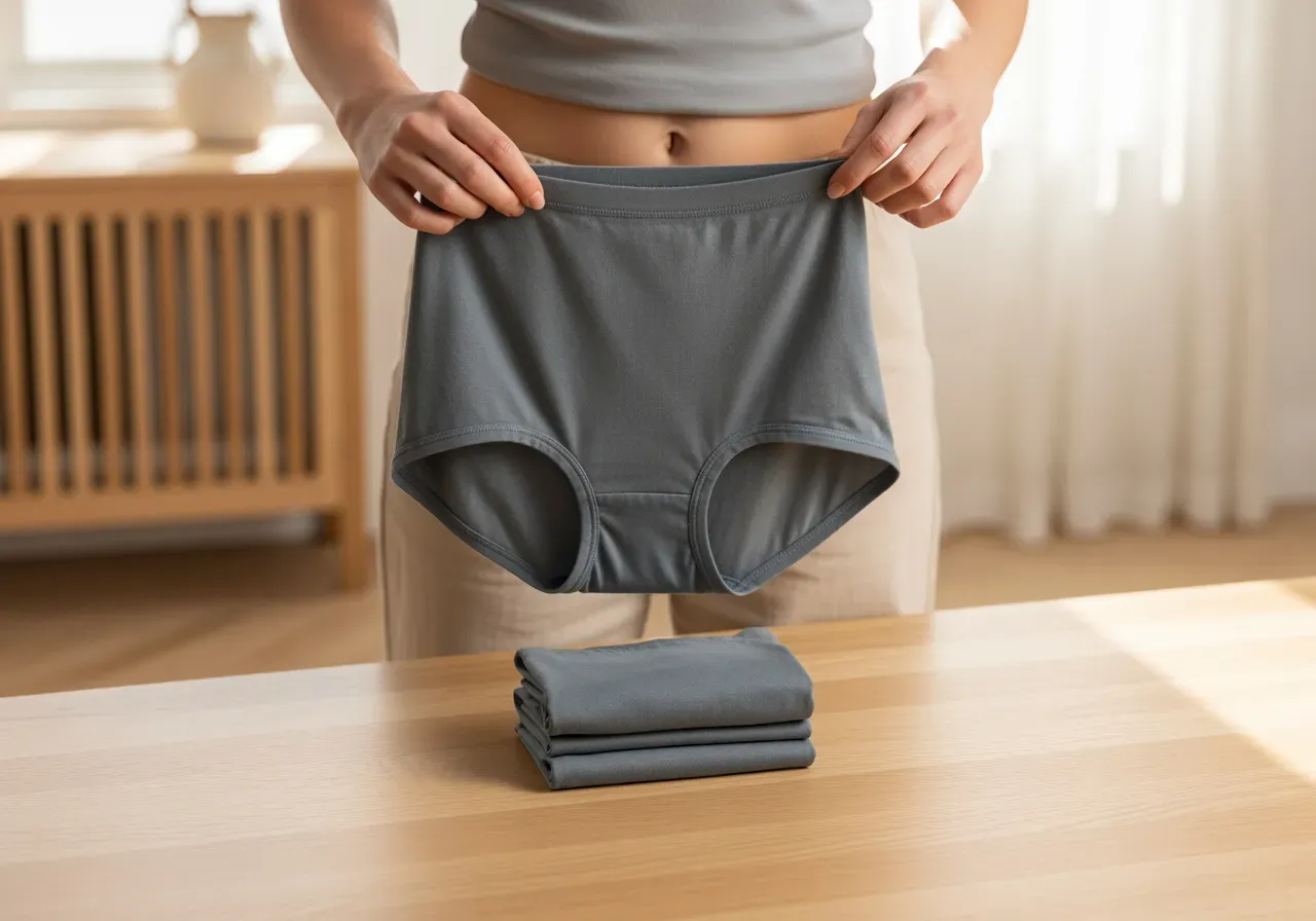 Boxertrosor dam med långa ben