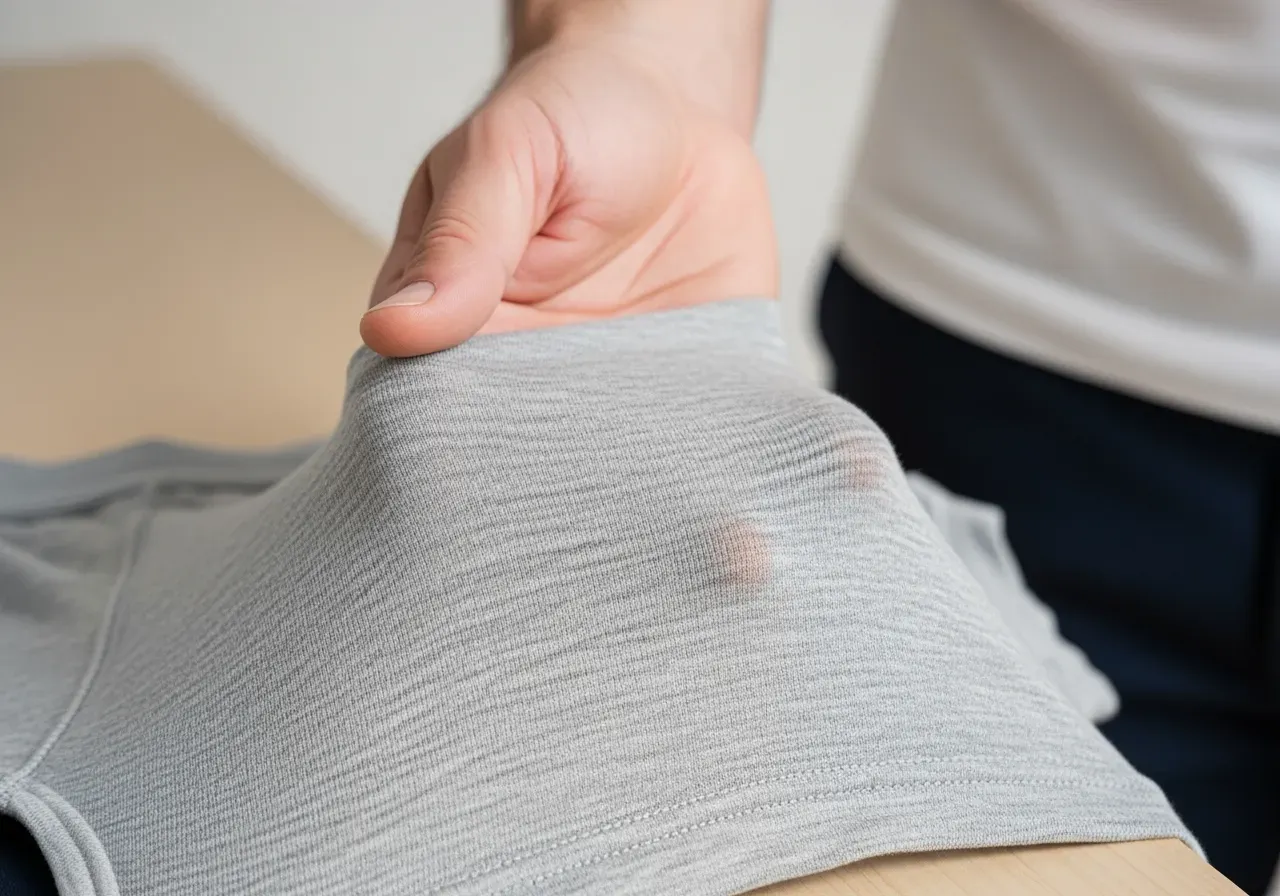 Material för herrboxers andning