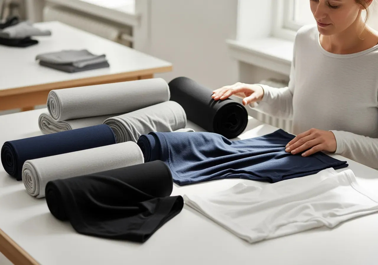 Material för korta boxerkalsonger herr