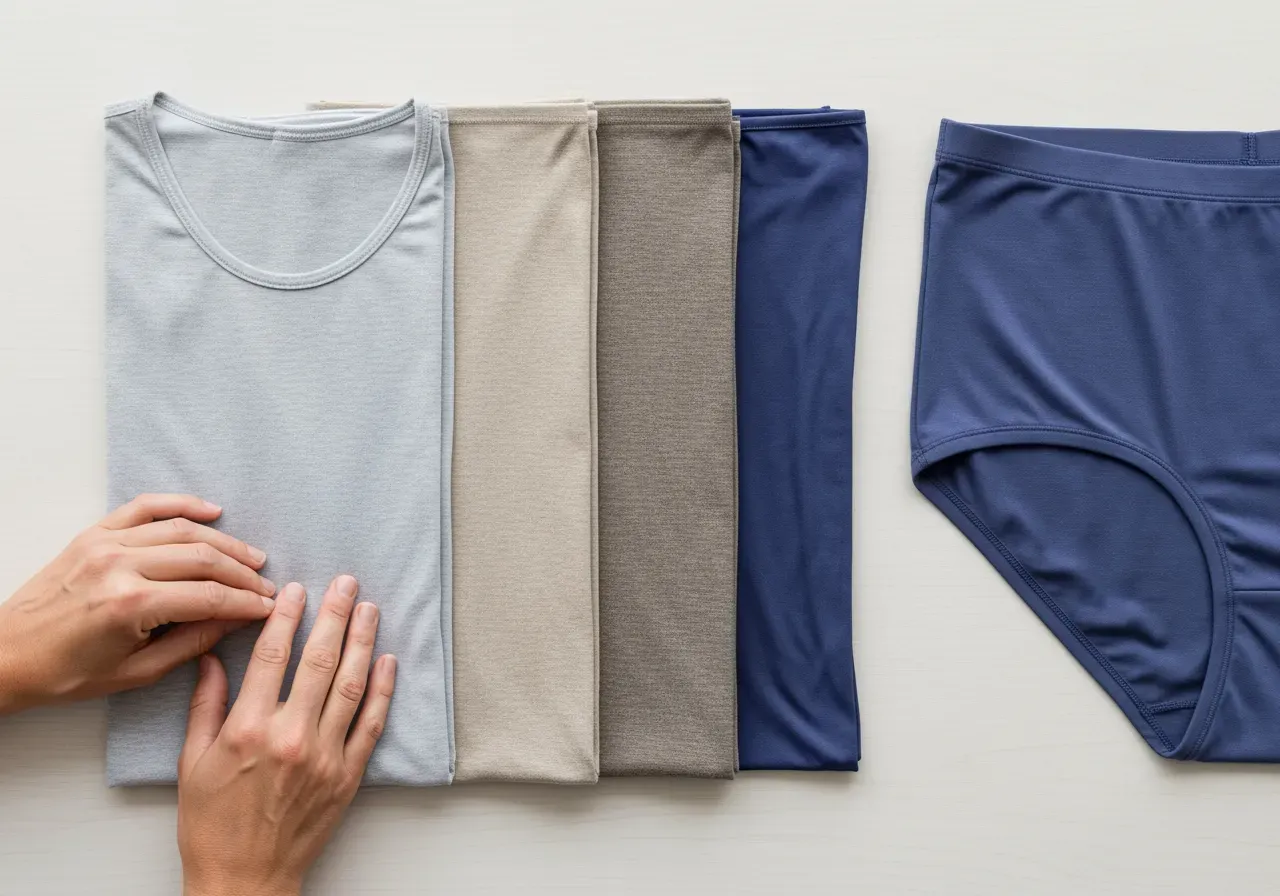 Material för långa boxertrosor dam