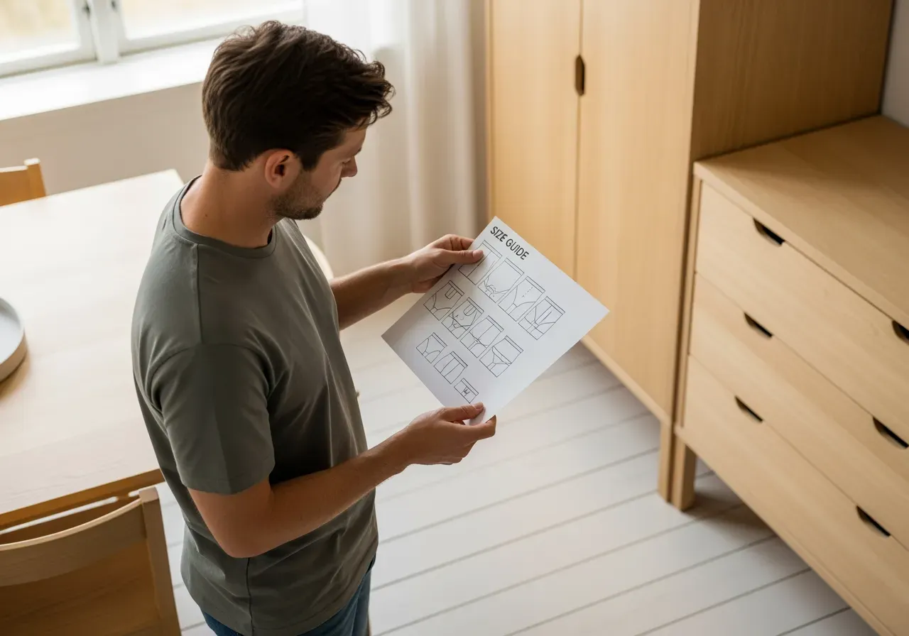 Måttguide för boxerkalsonger herr