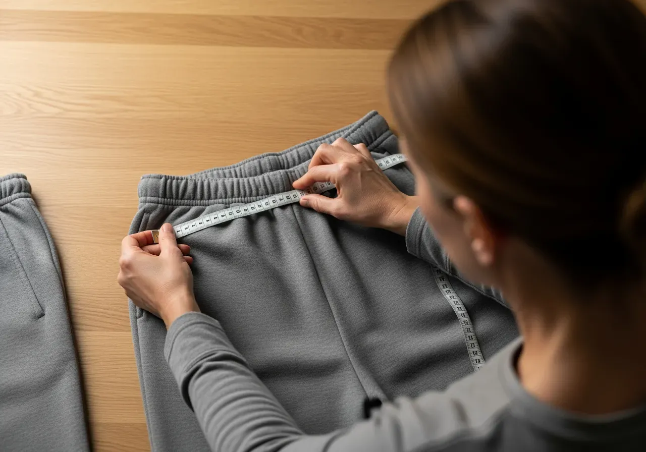 Mått på mjukisbyxor midja innerben