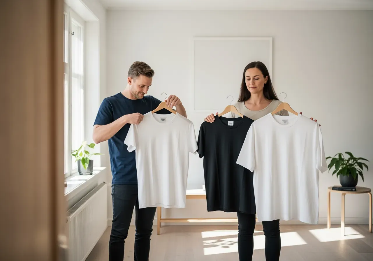 Guide till t‑tröjans passform