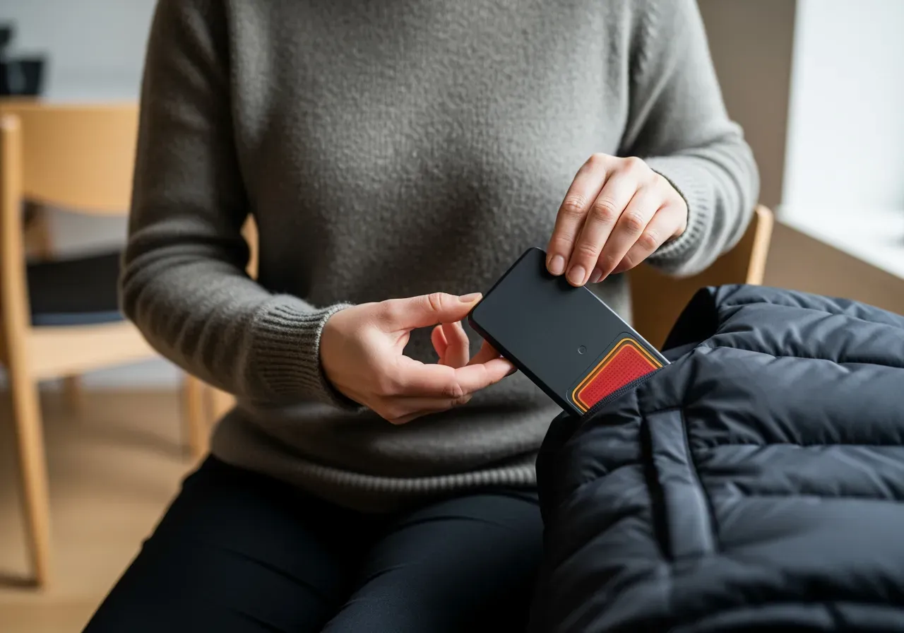 Bärbara batterier till värmekläder