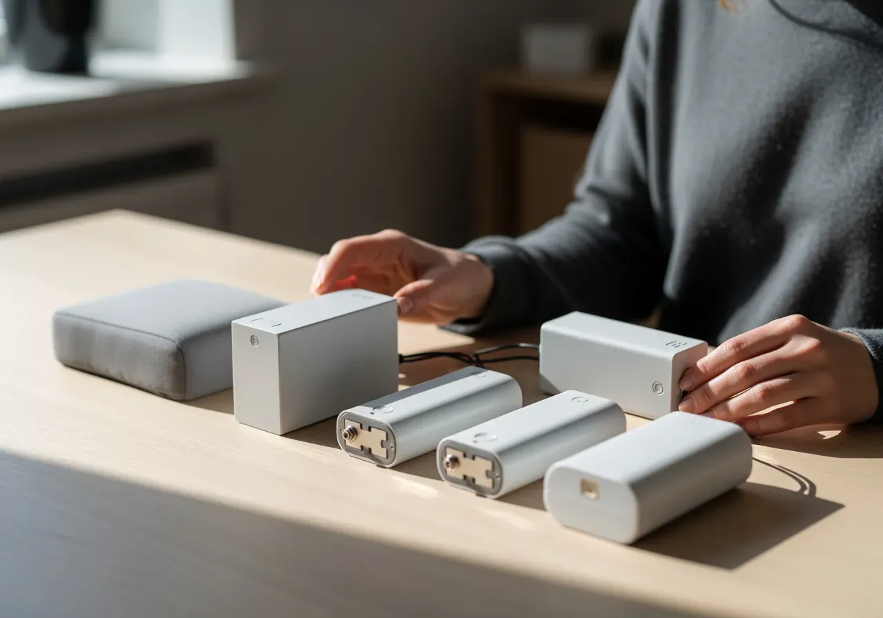 Batterier för värmekläder och sittunderlag