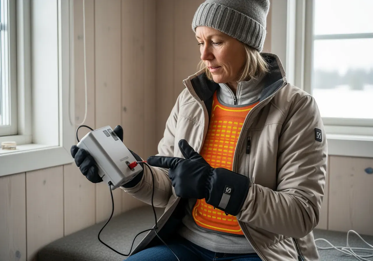 Säker användning av värmekläder