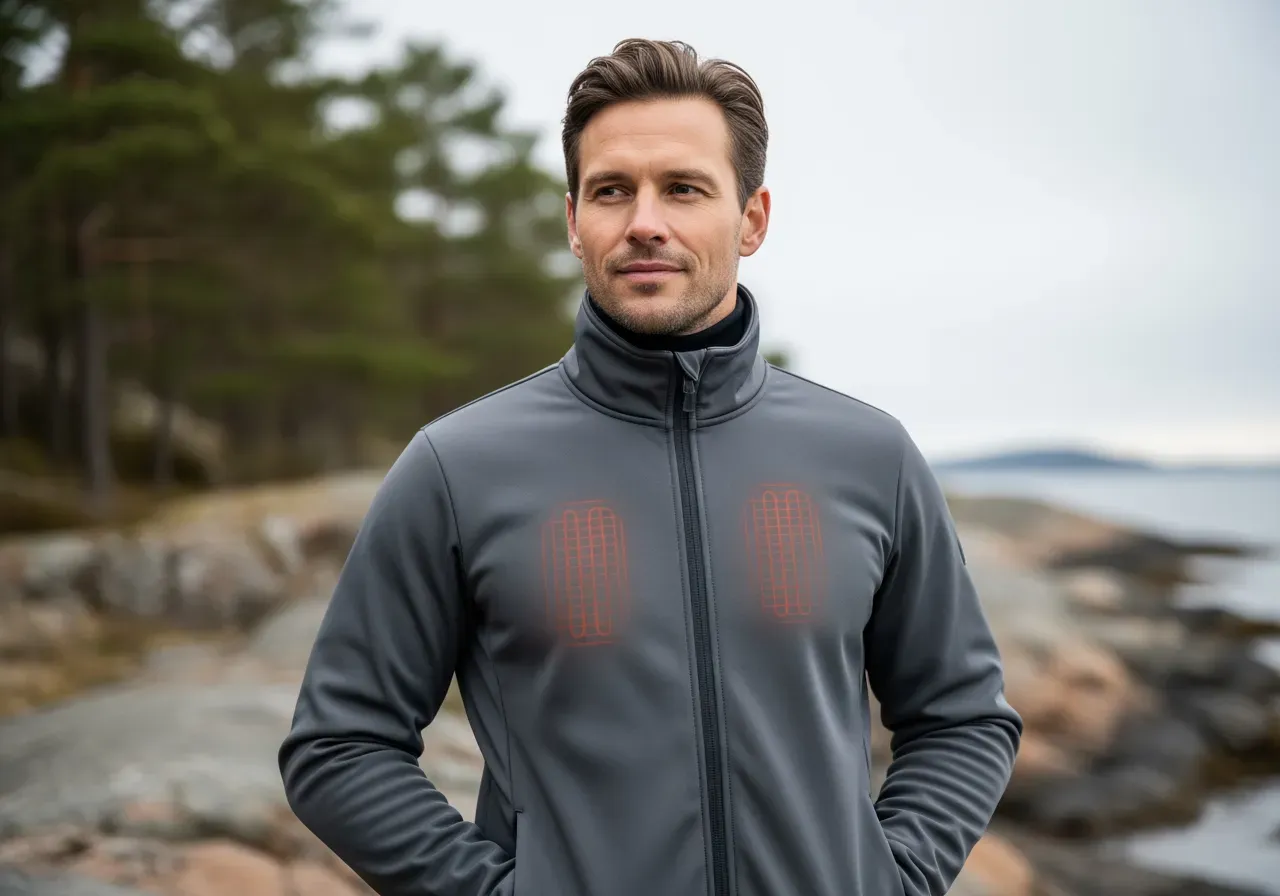 Uppvärmd skaljacka för nybörjare